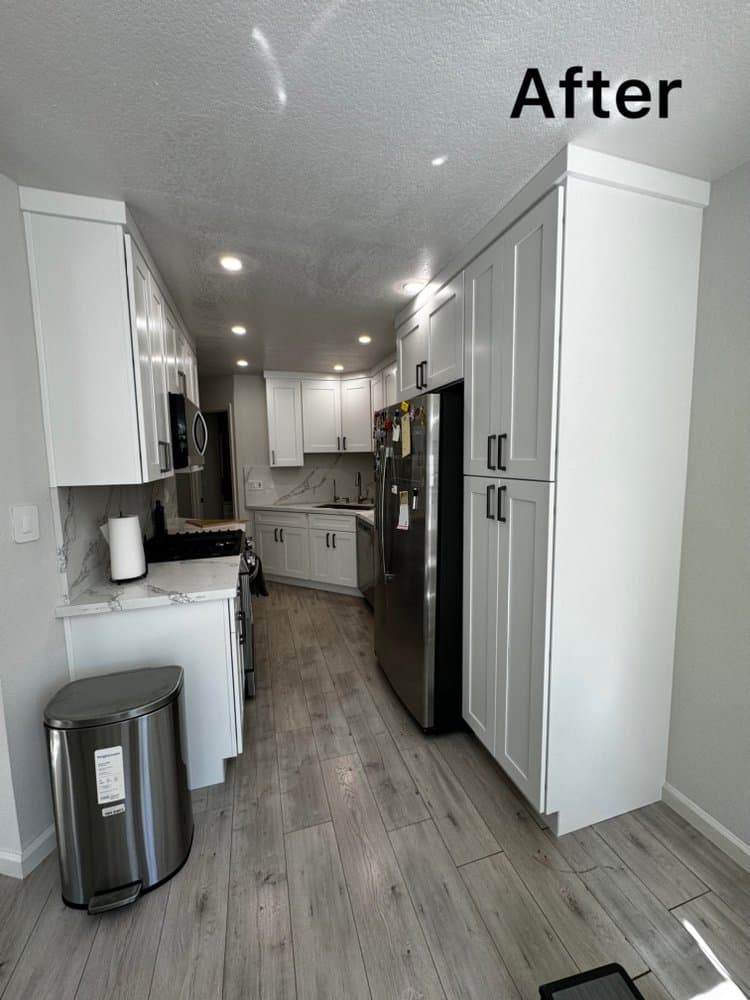 White Shaker Kitchen Remodel 2