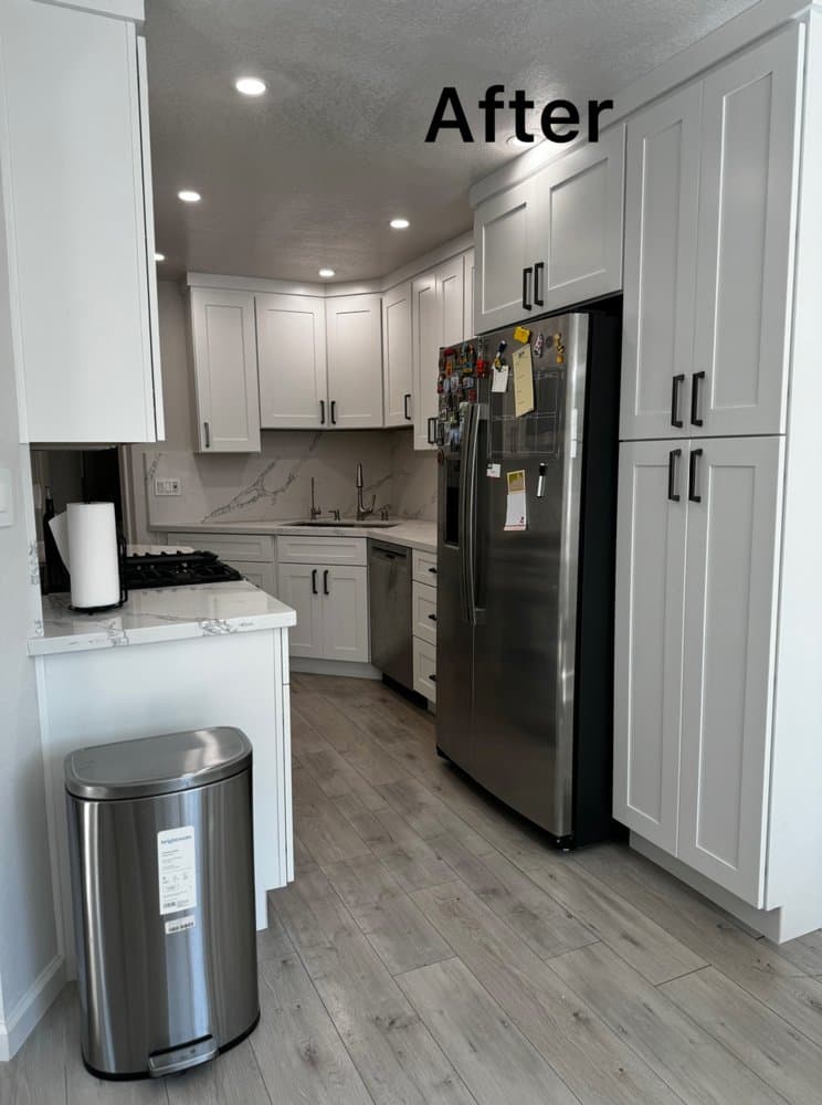 White Shaker Kitchen Remodel 3