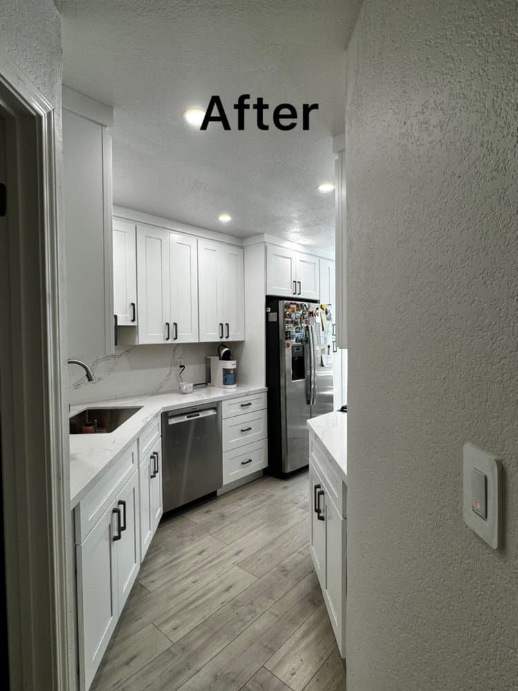 White Shaker Kitchen Remodel 4